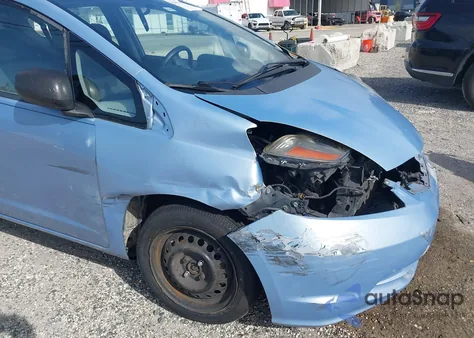 2009 Honda Fit из США, поврежденный, VIN JHMGE88229S047583